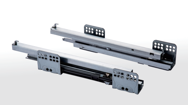 पूर्ण विस्तार लुकाइएको दराज स्लाइड - 19mm बाक्लो बोर्डको लागि भारी दराज (5)