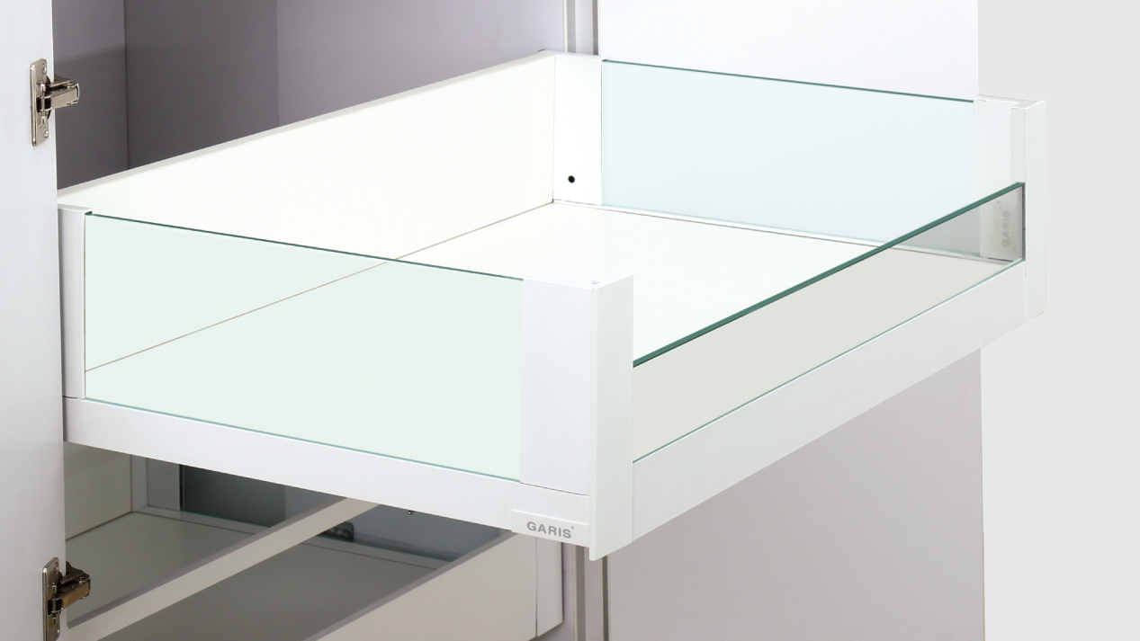 Glissière de tiroir U-box - BL Slim Glass Tandem (8)