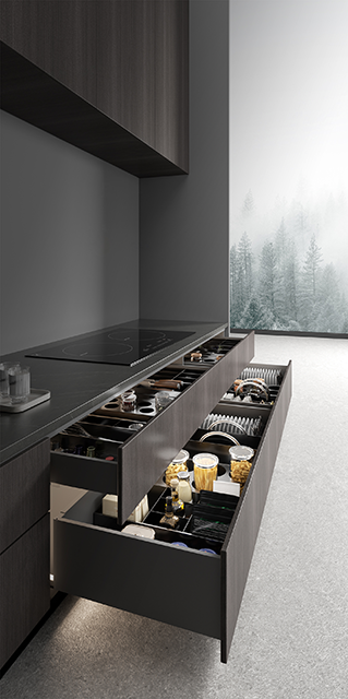 Rofi V Low Drawer Storage System