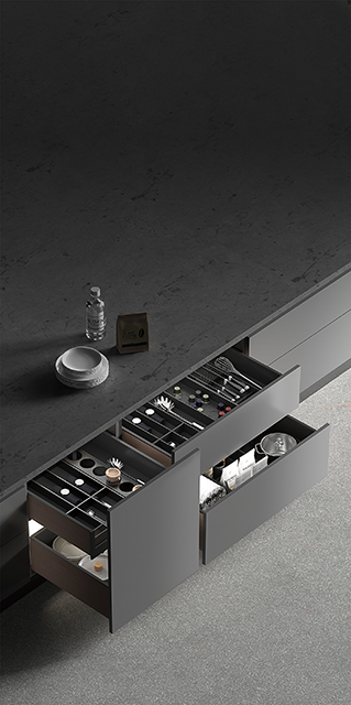 Rofi V Low Drawer Storage System